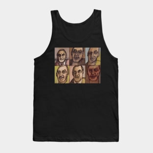 Six Colins Self-Portrait Abstract Tank Top